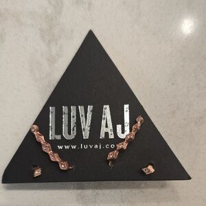 Luv Aj Gold Earrings Elegant Jewelry